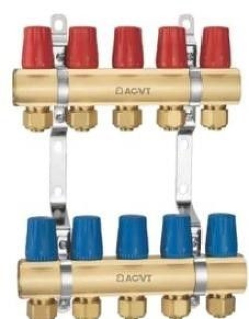 AC-C5040 Brass Profile Manual Adjustment Manifold