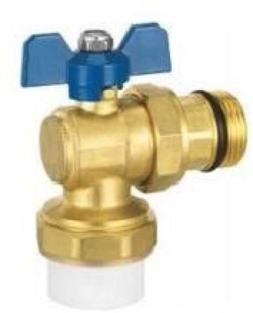 Brass Outer Wire Union Hot Melt Angle Ball Valve